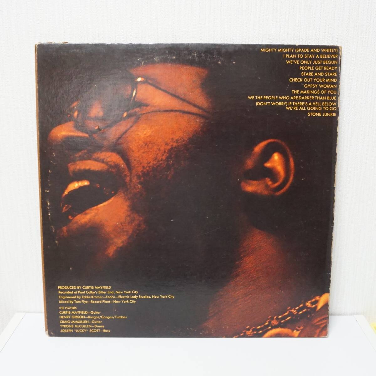 ★Curtis Mayfield - Curtis / Live! 米オリジナル盤 良音! ライブ名盤 2枚組 カーティス・メイフィールド 1971 US Original Press_画像5