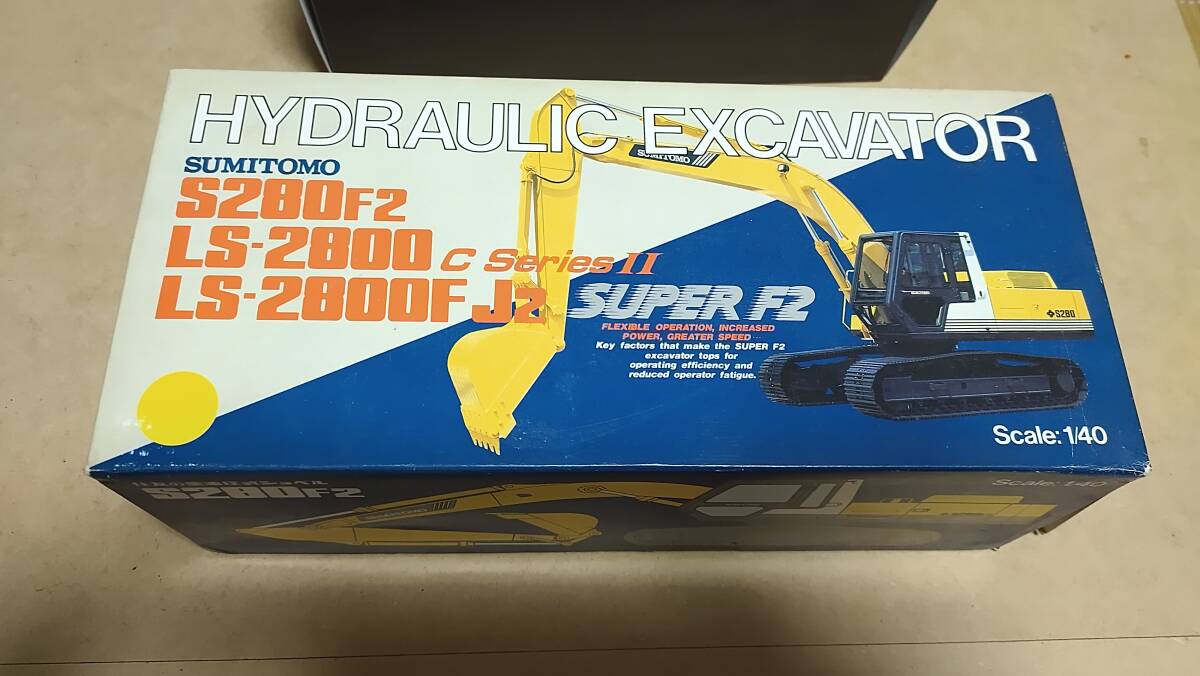 UIMFG SUMITOMO S280F2 1/40スケール - 建設車両、作業車 UIMFG SUMITOMO S280F2 1/40スケール - 建設車両、作業車