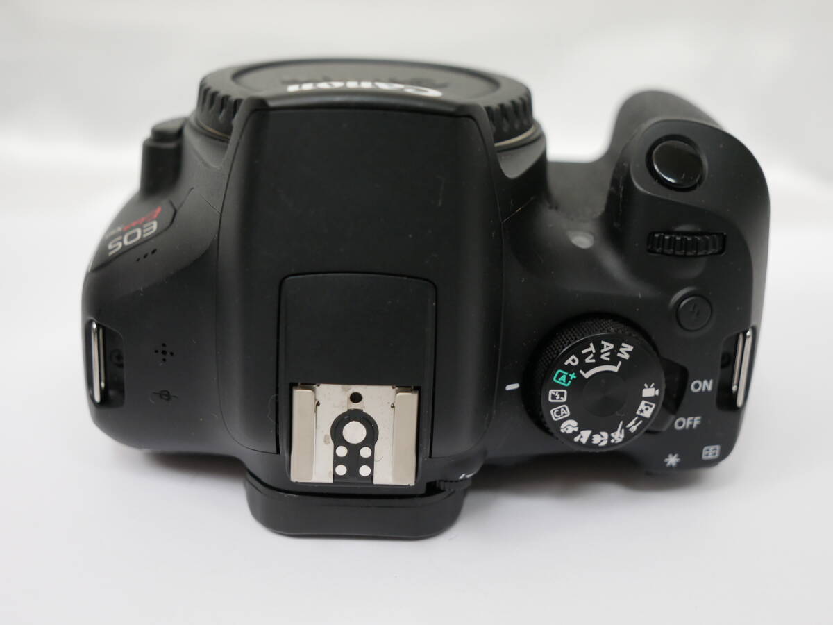 #2885 Canon EOS kiss X80 EF-S 18-55mm 55-250mm II IS ダブルズームレンズセット キャノン イオスキス_画像3
