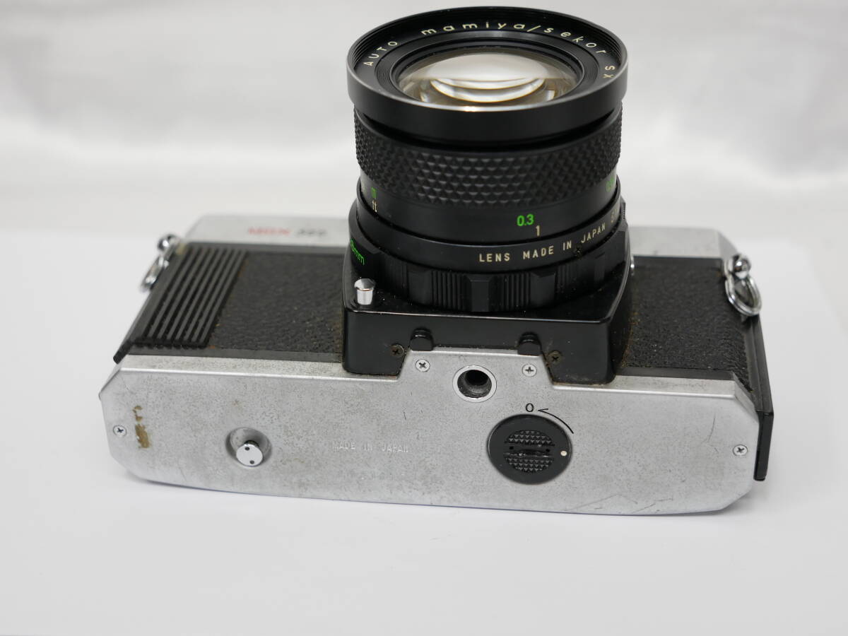 #3349 Mamiya MSX500 SEKOR SX 28mm F2.8 50mm F2 auto マミヤ 一眼レフフィルムカメラ_画像2