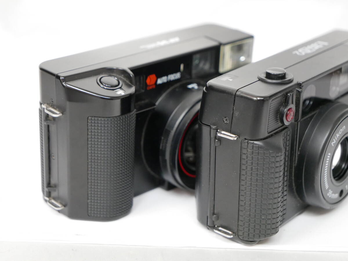 #3010 NIKON L35AD2 Canon AF35ML Nikon Canon compact film camera 
