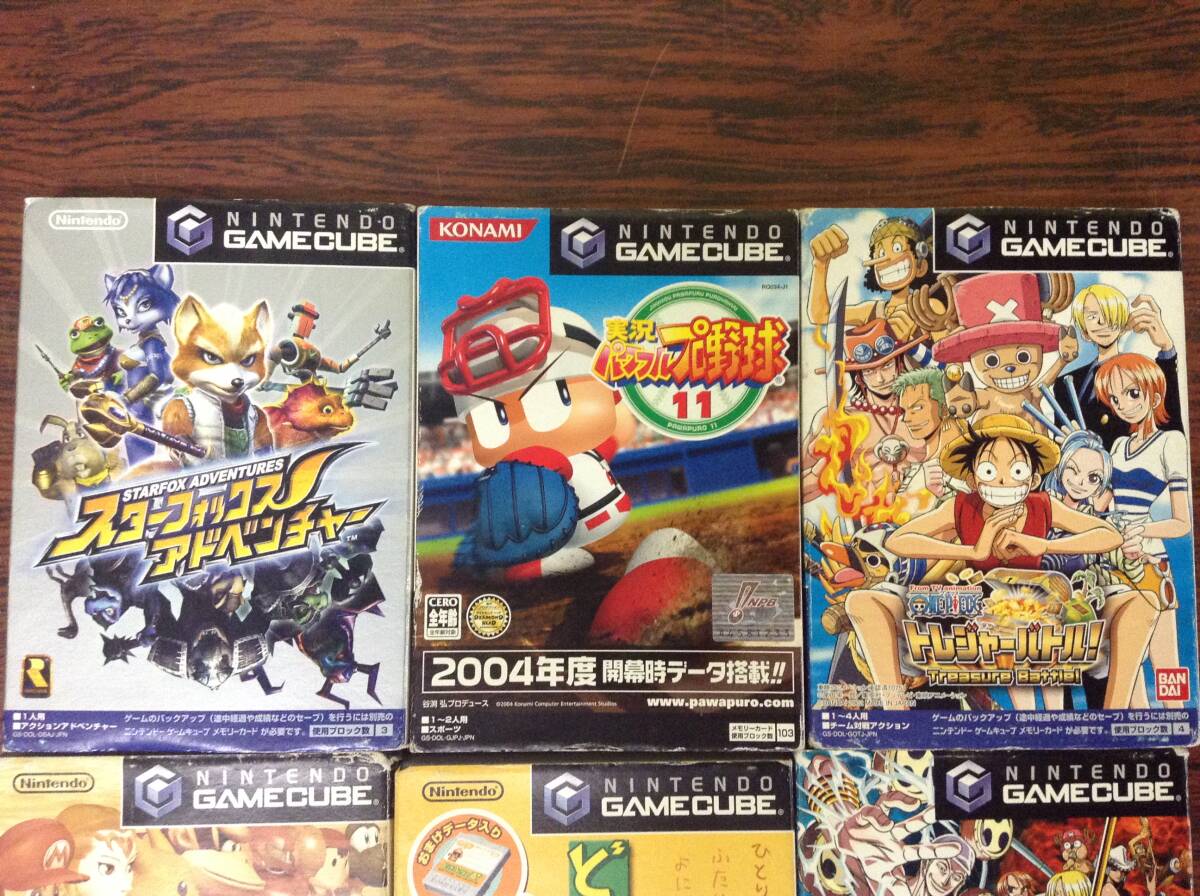 Nintendo GameCube 6games tested 任天堂 ゲームキューブ ゲーム6本 動作確認済 D705T_画像2