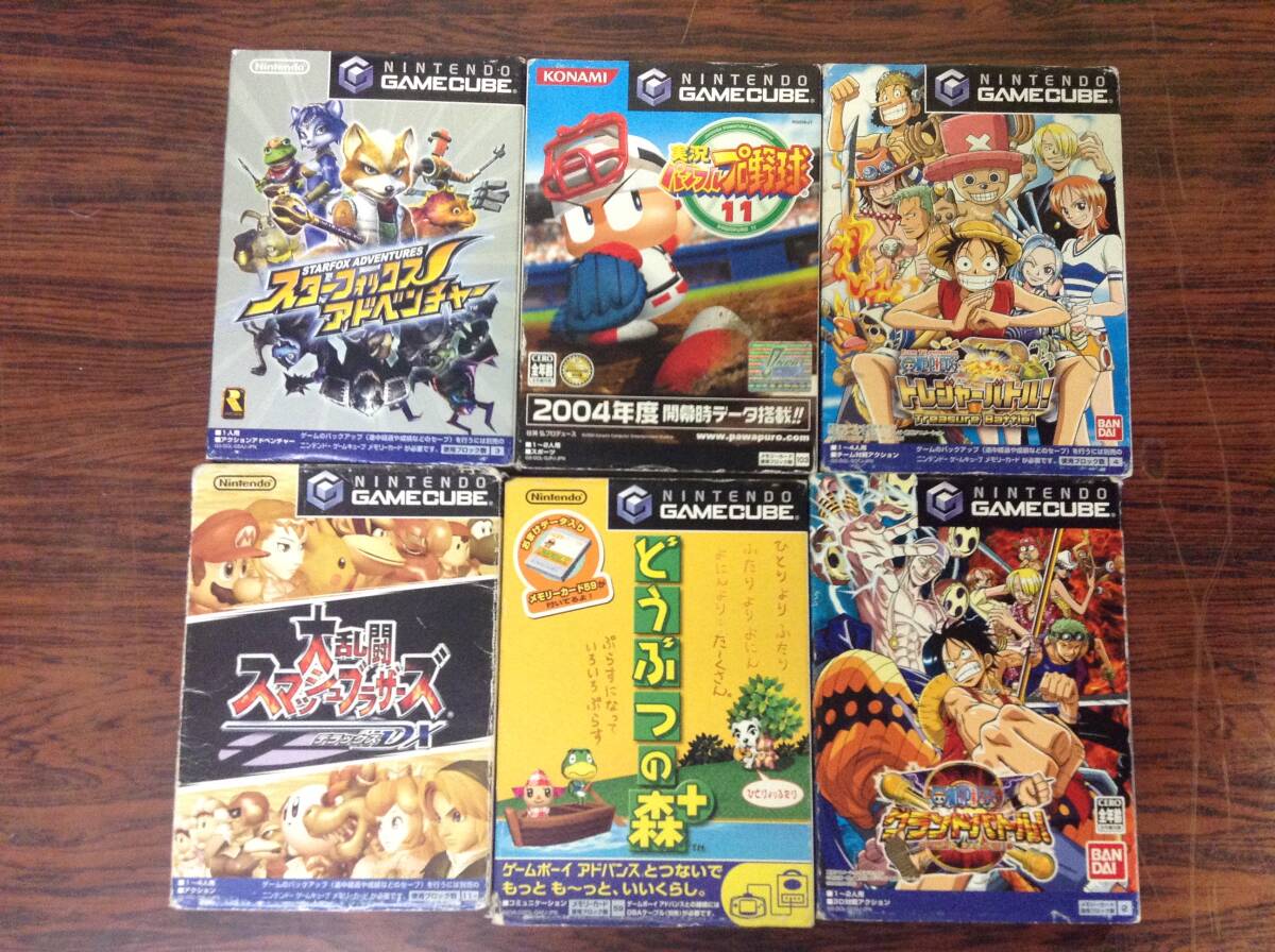 Nintendo GameCube 6games tested 任天堂 ゲームキューブ ゲーム6本 動作確認済 D705T_画像1