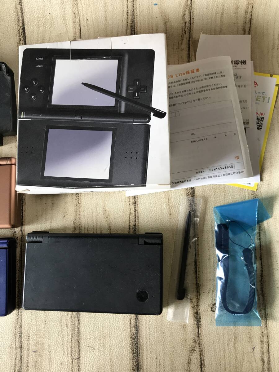 Nintendo DS 3consoles working tested 任天堂 DS 本体3台 動作確認済 D712Tの画像3