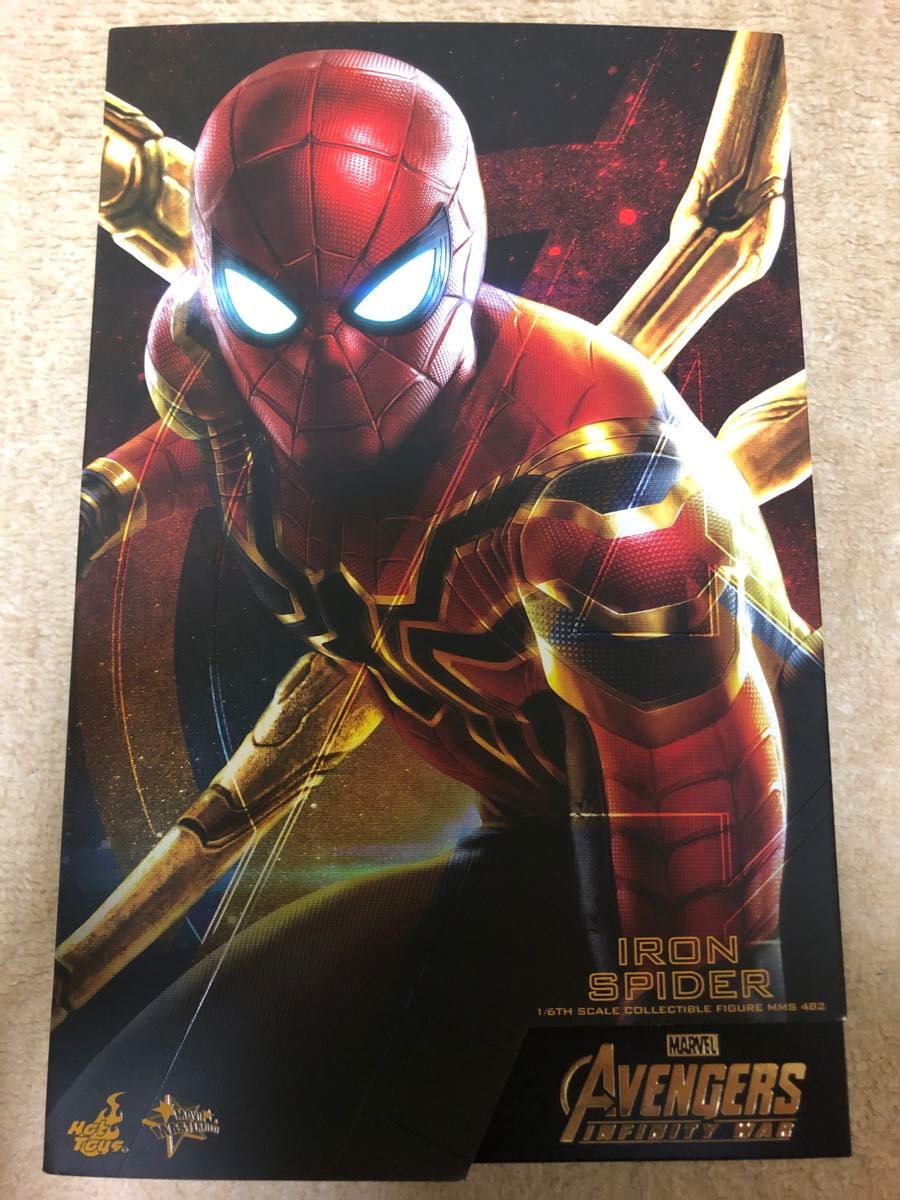 ホットトイズ アイアンスパイダーマン アベンジャーズ 1/6 ホットトイズ アイアンスパイダーマン アベンジャーズ 1/6