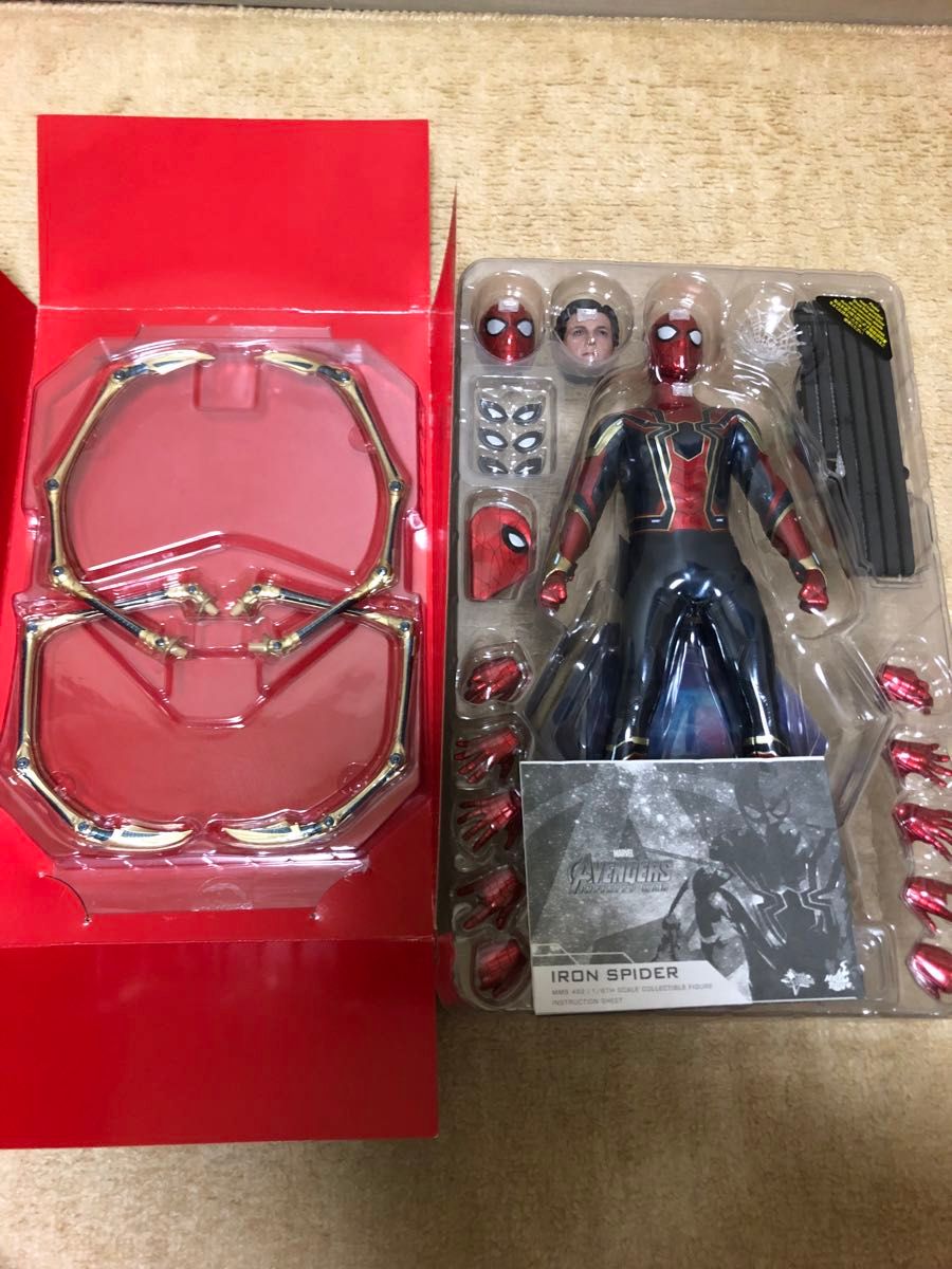 ホットトイズ　アイアンスパイダーマン　アベンジャーズ　1/6 フィギュア　アイアンマン　マーベル　ディズニー　トムホランド　映画