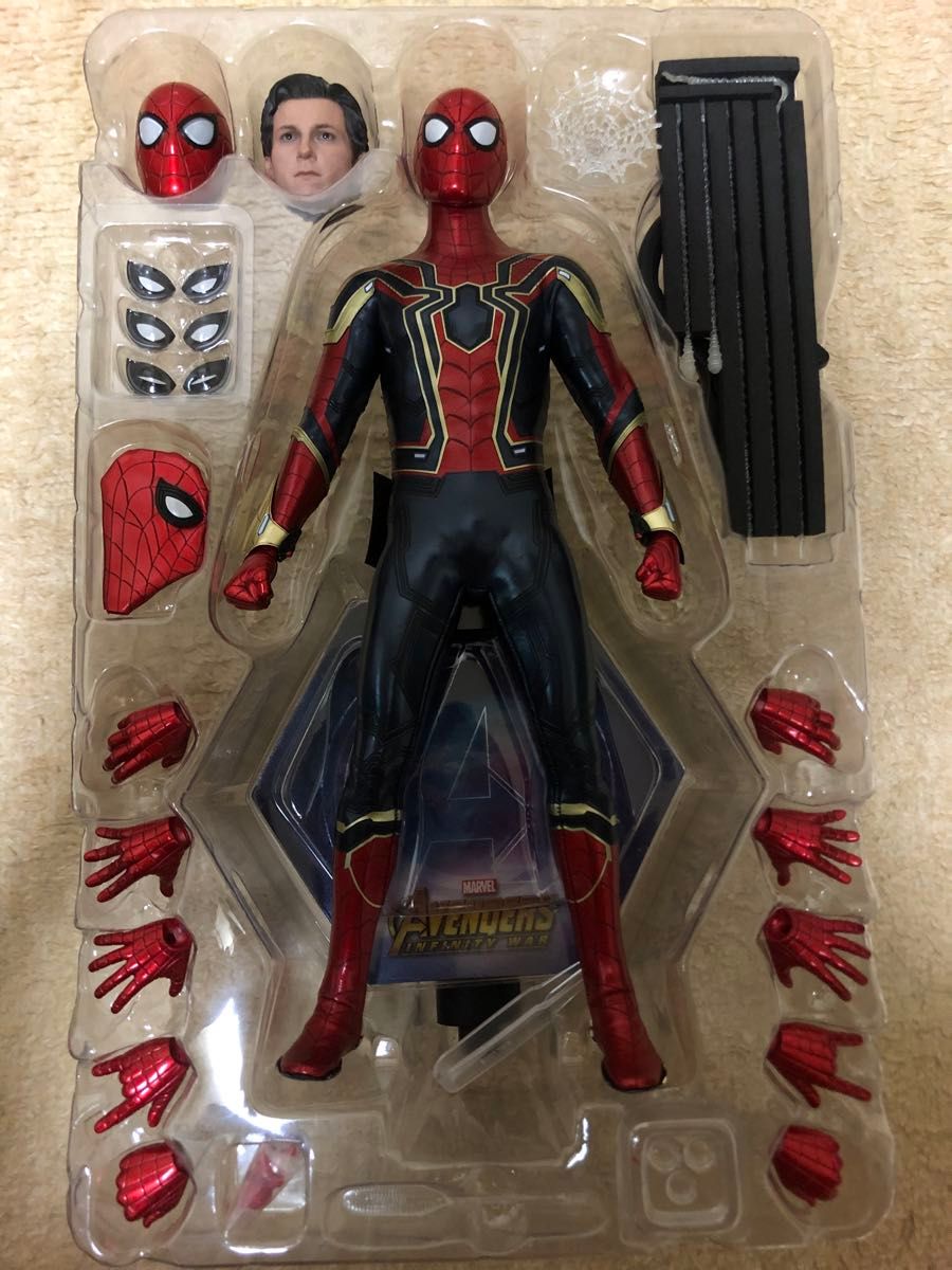 ホットトイズ アイアンスパイダーマン アベンジャーズ 1/6 ホットトイズ アイアンスパイダーマン アベンジャーズ 1/6
