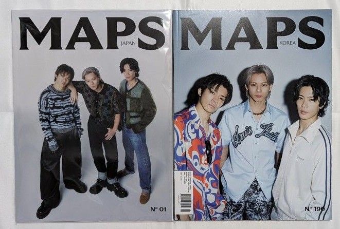 ★新品未読★ MAPS JAPAN / KOREA Number_i