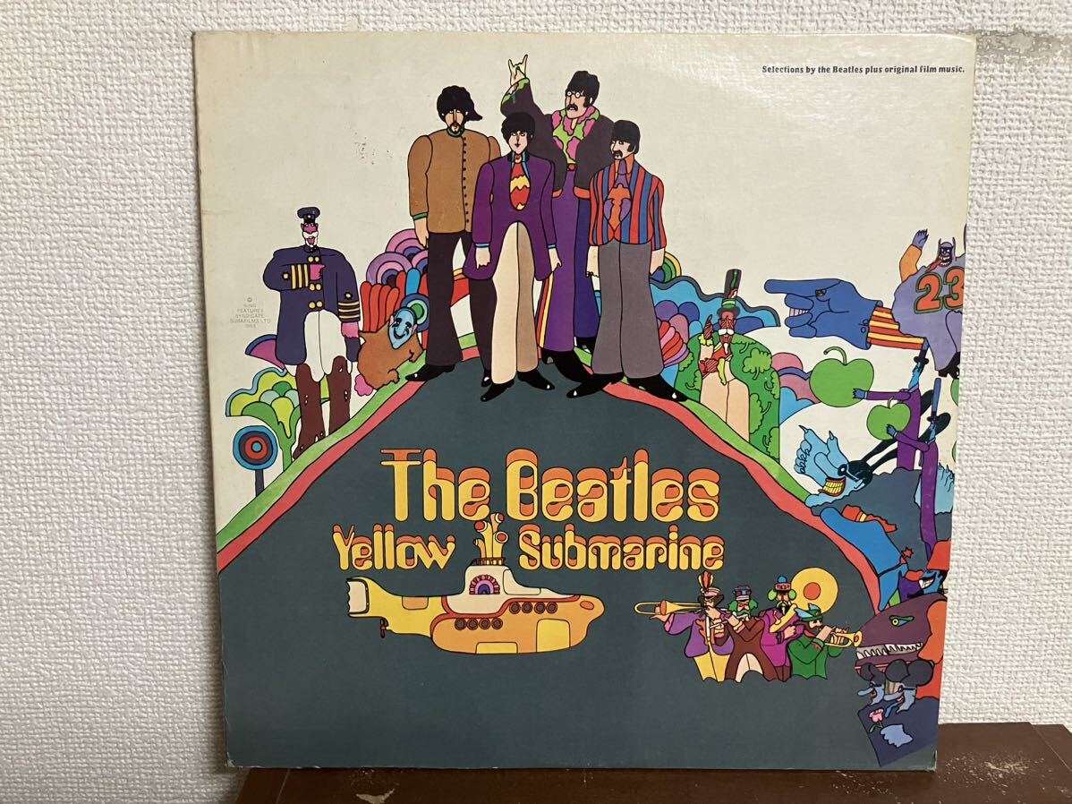 THE Beatles Yellow Submarine US盤 LP レコード ビートルズ イエロー・サブマリン Apple Records _画像1