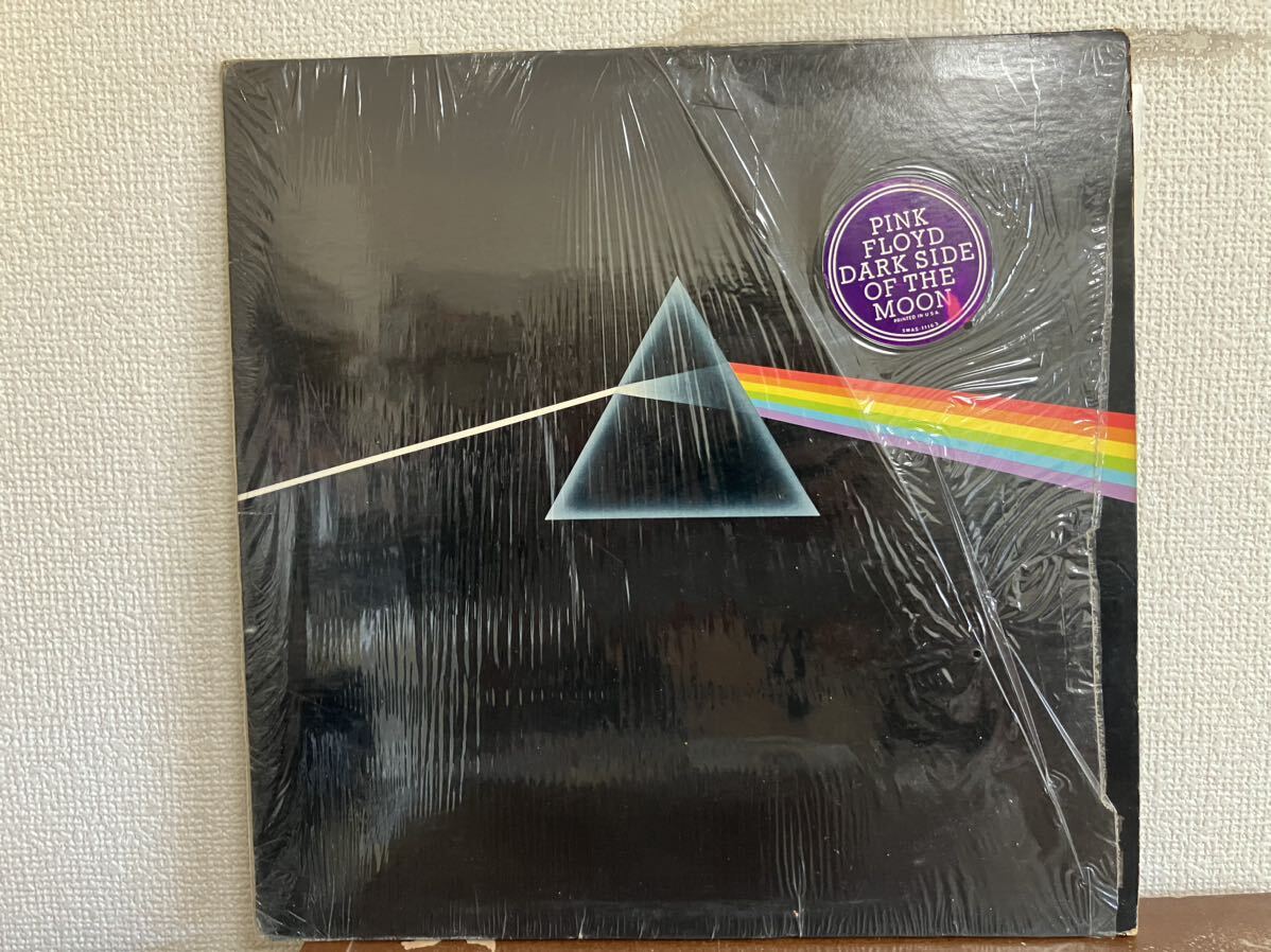 Pink Floyd The Dark Side of the moon US盤 LP レコード ハイプシール付 シュリンク残り EXPORT ONLY シール付 ピンク・フロイド 狂気の画像1