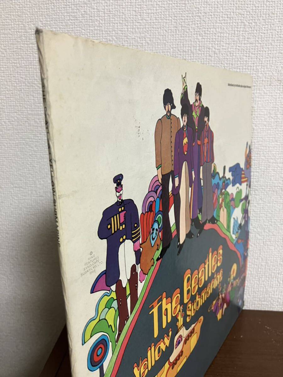 THE Beatles Yellow Submarine US盤 LP レコード ビートルズ イエロー・サブマリン Apple Records _画像2