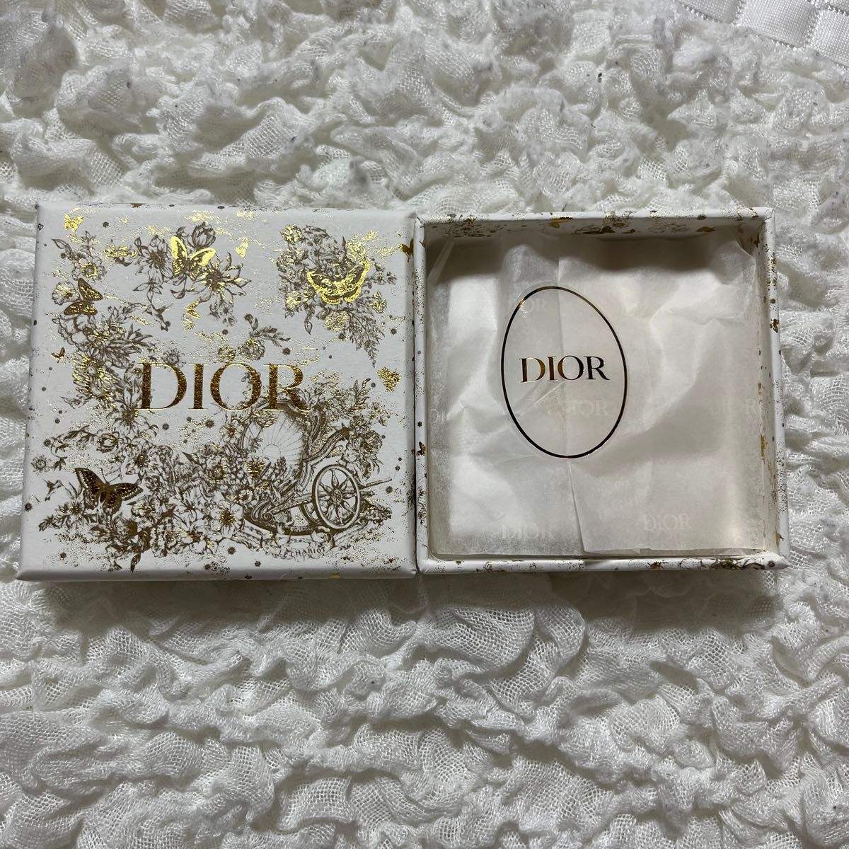 Christian Dior クリスチャンディオール クリップイヤリング 1個　クリスマス限定箱あり