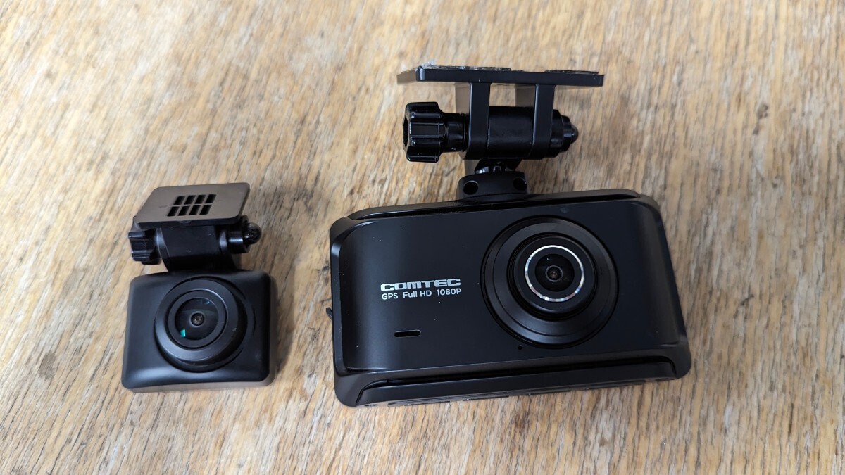 コムテック 2カメラドライブレコーダー ZDR 035_画像1