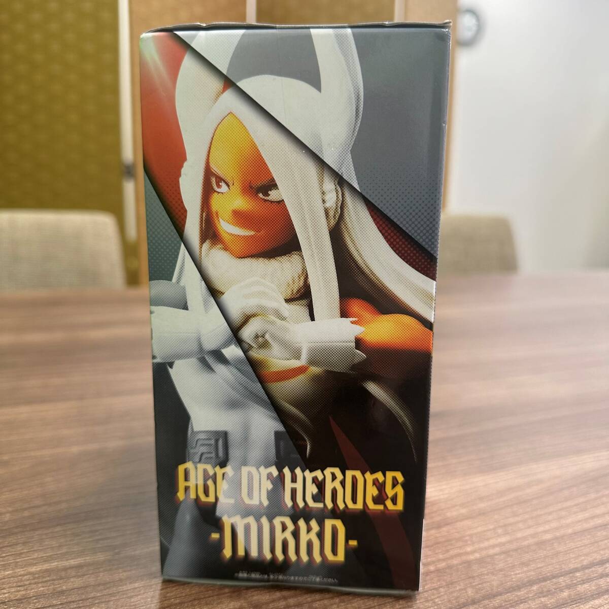 【新品未開封】 No.024 僕のヒーローアカデミア AGE OF HEROES MIRKO ミルコ フィギュア My Hero Academia MIRKO Figure 現状品 E526の画像3