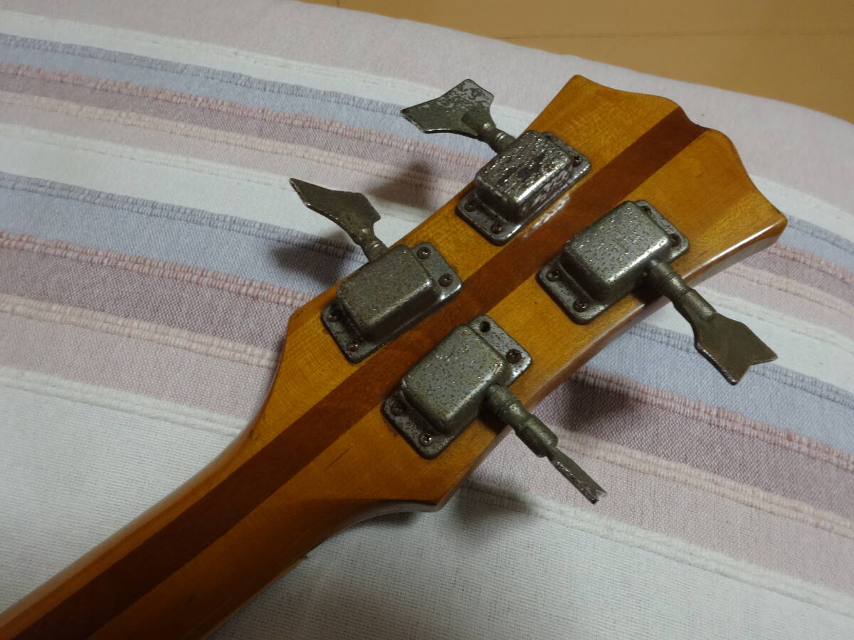 JAGUAR JSB-20 1968　ベースギター 中井楽器　木曽鈴木バイオリン ジャガー ビザールベース ビザールギター_画像9
