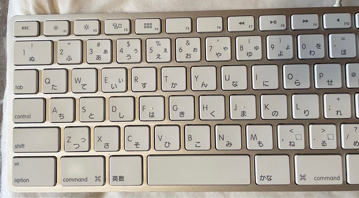 【美品】Apple純正USBキーボード A1243 JIS配列 テンキー付き