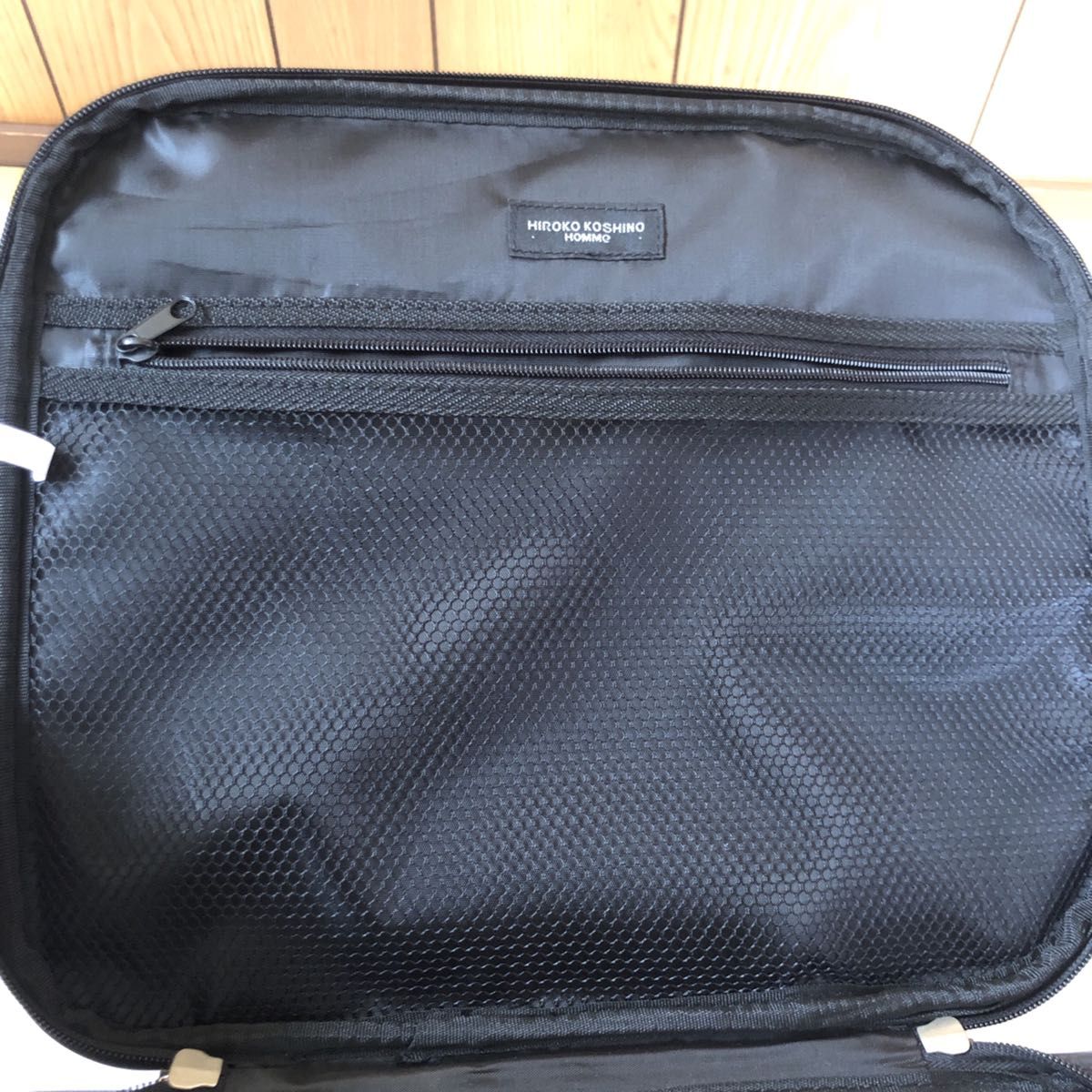 キャリーケース HIROKO KOSHINO HOMME スーツケース バッグ ブラック キャリーバッグ 黒