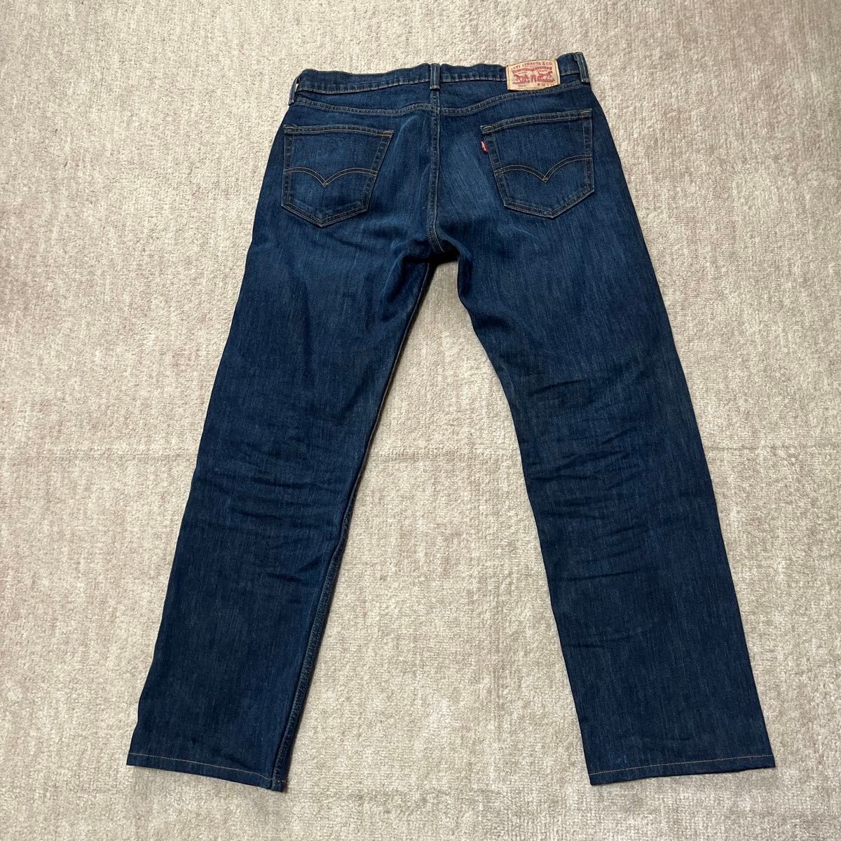 美品 新品で買って着用2回 リーバイス Levi's 505 デニム ジーンズ　w34 ウエスト88cm 股下77cm