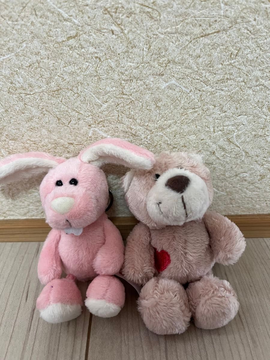 キーホルダー うさぎ くま NICI