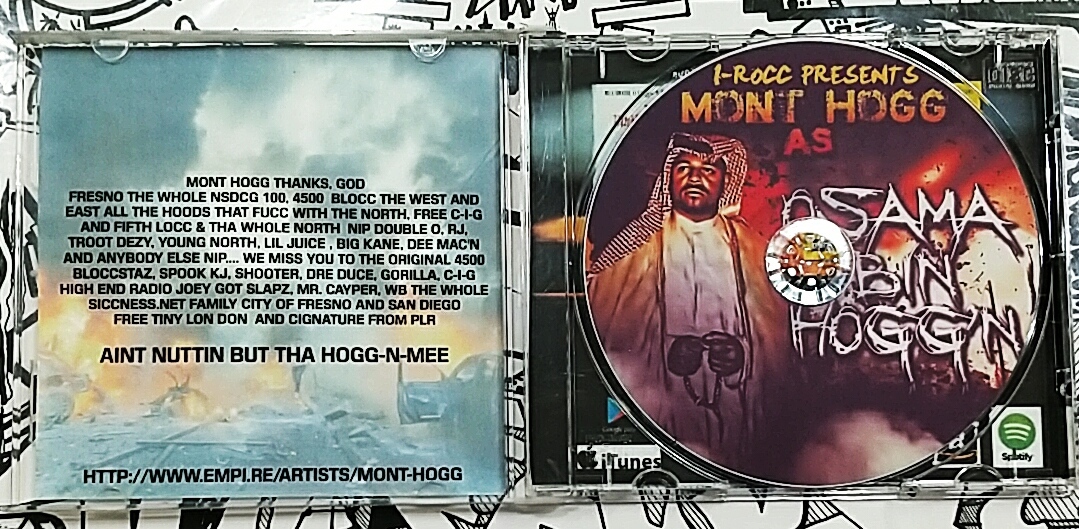 (CD) I-Rocc Presents Mont Hogg － Road Trip / G-rap / G-luv / Gangsta / Gラップ / ギャングスタ / ウェッサイ / HIPHOP / Chicano_画像3
