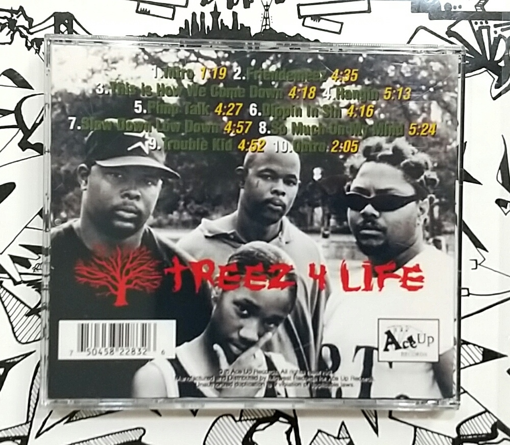(CD) Treez 4 Life - Slow Down Low Down / G-rap / G-luv / Gangsta / G LAP / gang старт /we носорог / HIPHOP / hip-hop 