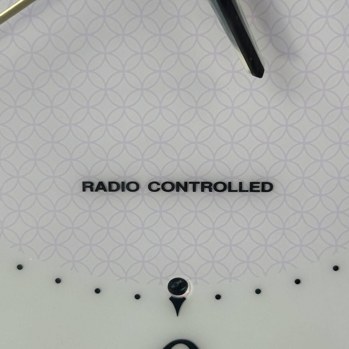 【動作確認済み】RHYTHM リズム時計 電波掛け時計 ミレディサヤカ RADIO CONTROLLED 日本製 8MY510SR03 (RI-004)_画像3