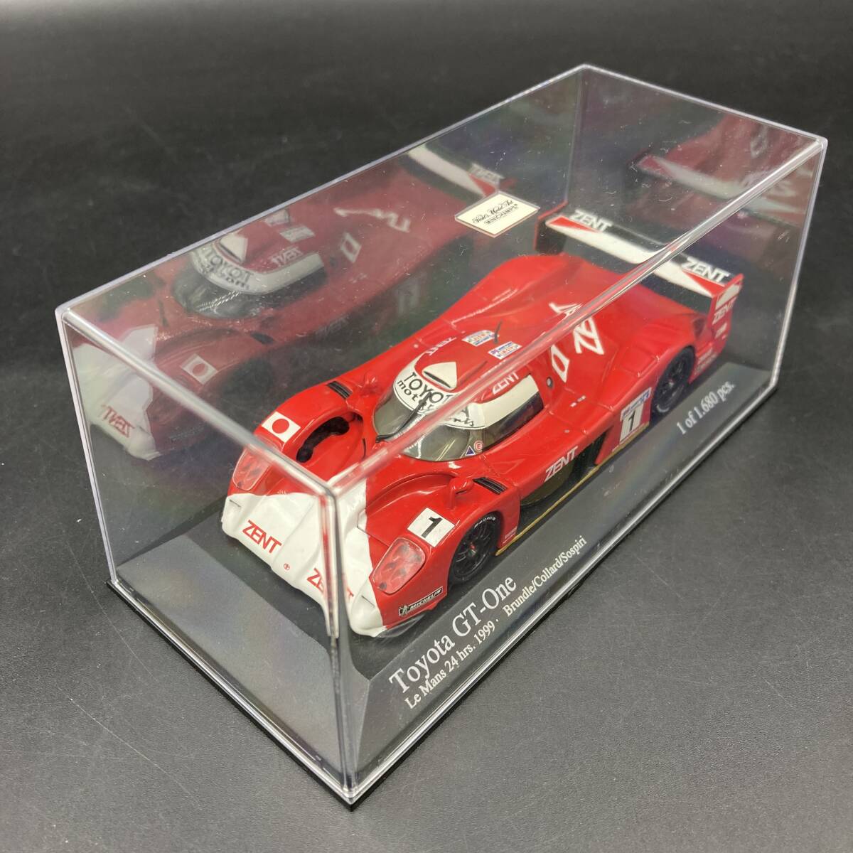 BQ3010 ミニチャンプス 1/43 Toyota トヨタ GT-ONE Le Mans 24 Hrs 1999 ミニカー_画像9