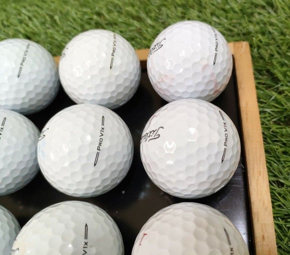 最新タイトリストPROV1x　2023年モデル良品 ロストボール20個。