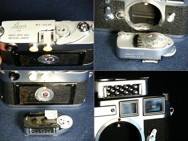 Leica M3 Rangefinder Film Camera Single Stroke（現状品）の画像5
