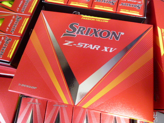 ◆2023！最新◆SRIXON/スリクソン/日本正規品 NEW Z-STAR XV/イエロー/2ダース/日本仕様モデル！/ダンロップ◆松山秀樹！_画像2