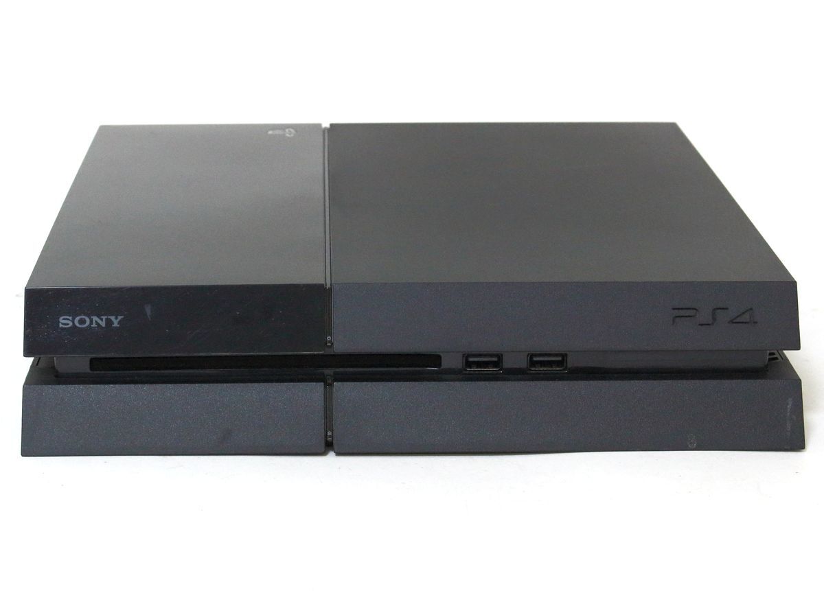 ◆ SONY PS4 500GB Ver10.01 CUH-1000A ジェット・ブラック ◆NHC09220_画像3