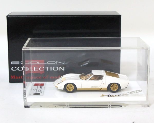 最新作 ○ Make Lamborghini 350R3 EM ラクーン特注 EIDOLON 1/43 Up 乗用車