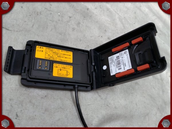 * secondhand goods * for motorcycle antenna one body ETC JRM-12* electrification / card awareness operation verification ending * Japan wireless /JRC*[S] packing *bo7729