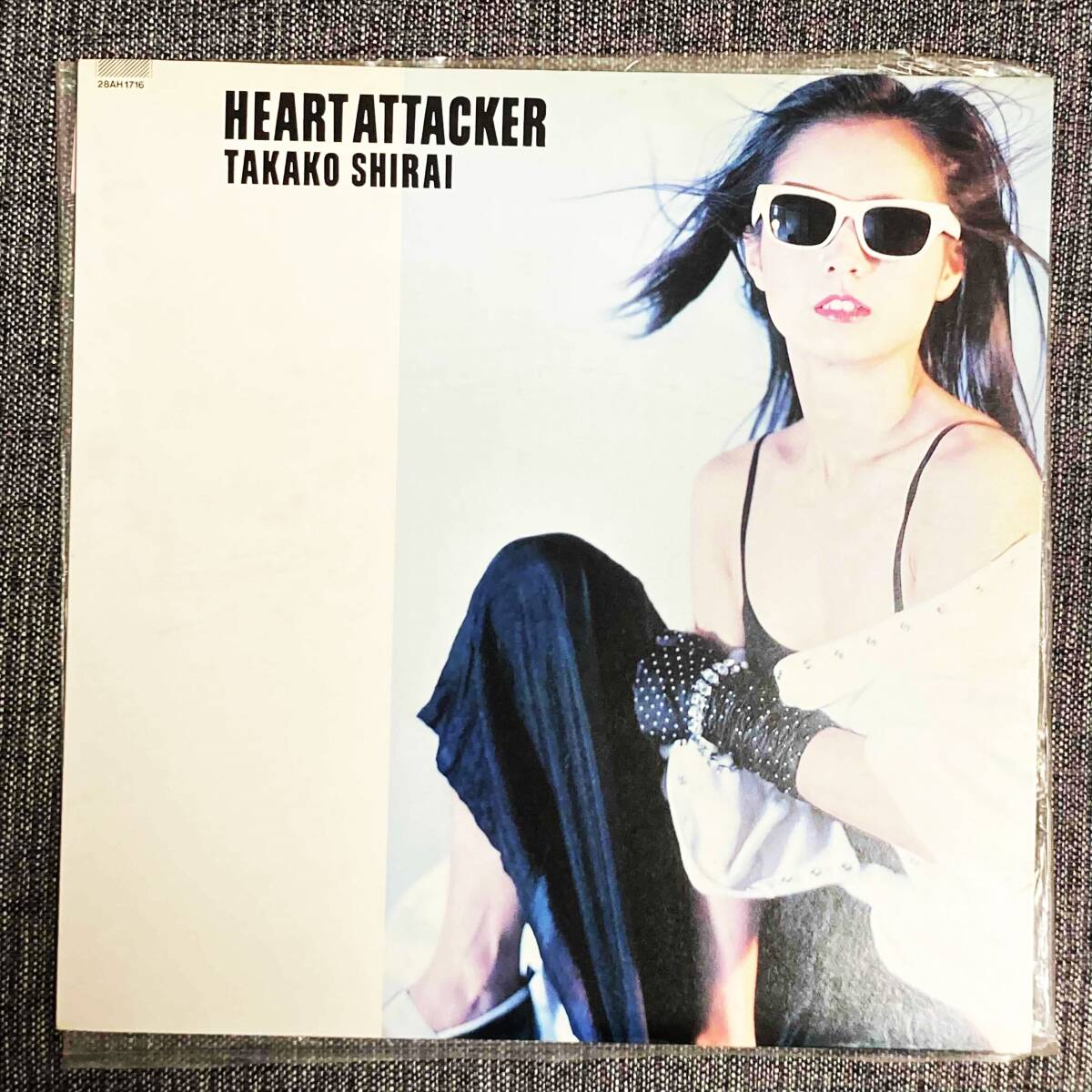 LP レコード 白井貴子 ハート・アタッカー TAKAKO SHIRAI HEART ATTACKER NM