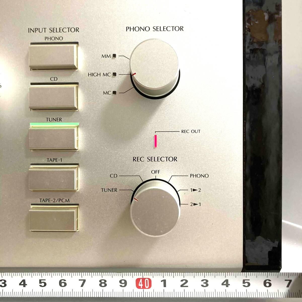 Sansui AU-D607X INTEGRATED AMPLIFIER stereo amplifier electrification verification settled present condition goods Sansui pre-main amplifier 