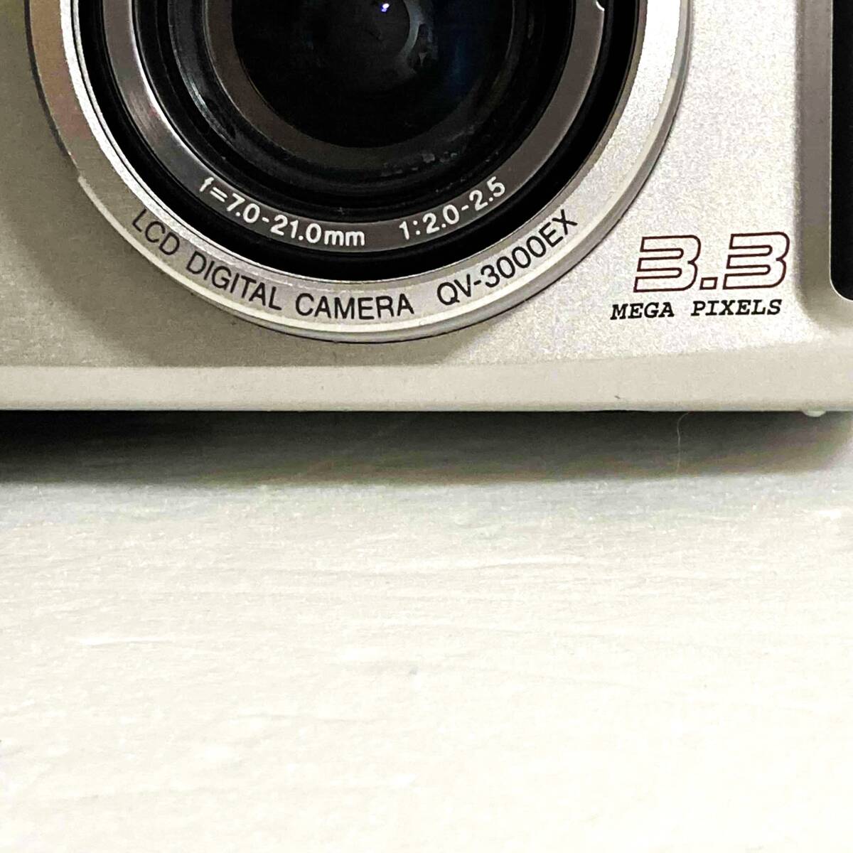 【便利な単三電池で使用可】カシオ Casio QV-3000EX AF Zoom 3x コンパクトデジタルカメラ_画像8