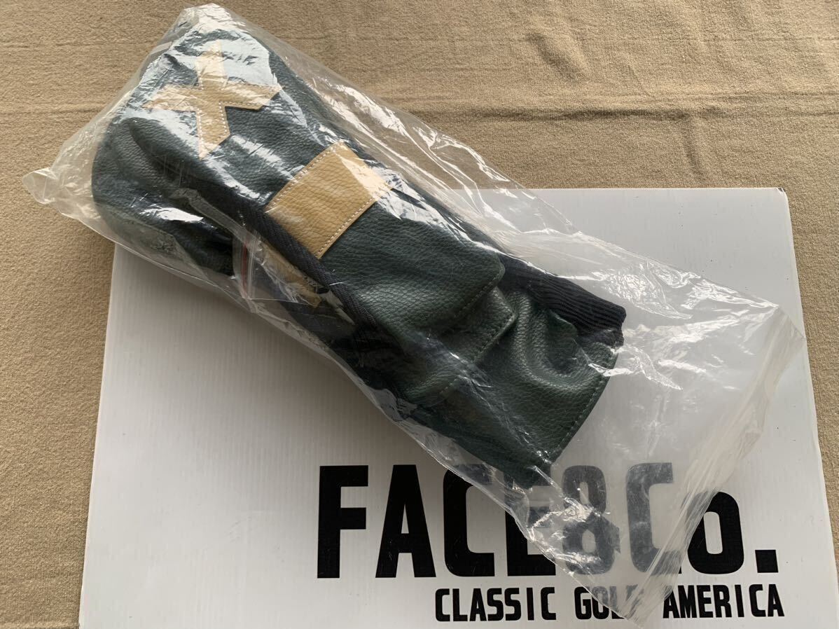 ★マスターズ カラー！新品未使用 BACK9 GOLF USA ペブルビーガンレザー　FW用 ヘッドカバー Masters緑 番手タブ_画像はセットイメージです