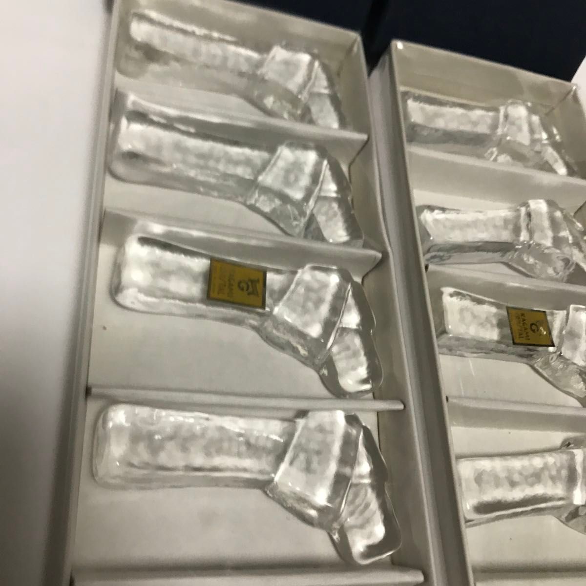 カガミクリスタル 箸置き5個セット 新品 共箱|Yahoo!フリマ(旧 カガミクリスタル 箸置き5個セット 新品 共箱|Yahoo!フリマ(旧