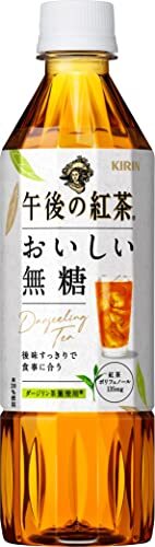 キリン 午後の紅茶 おいしい無糖 500ml 24本 ペットボトル お茶 無糖紅茶_画像1