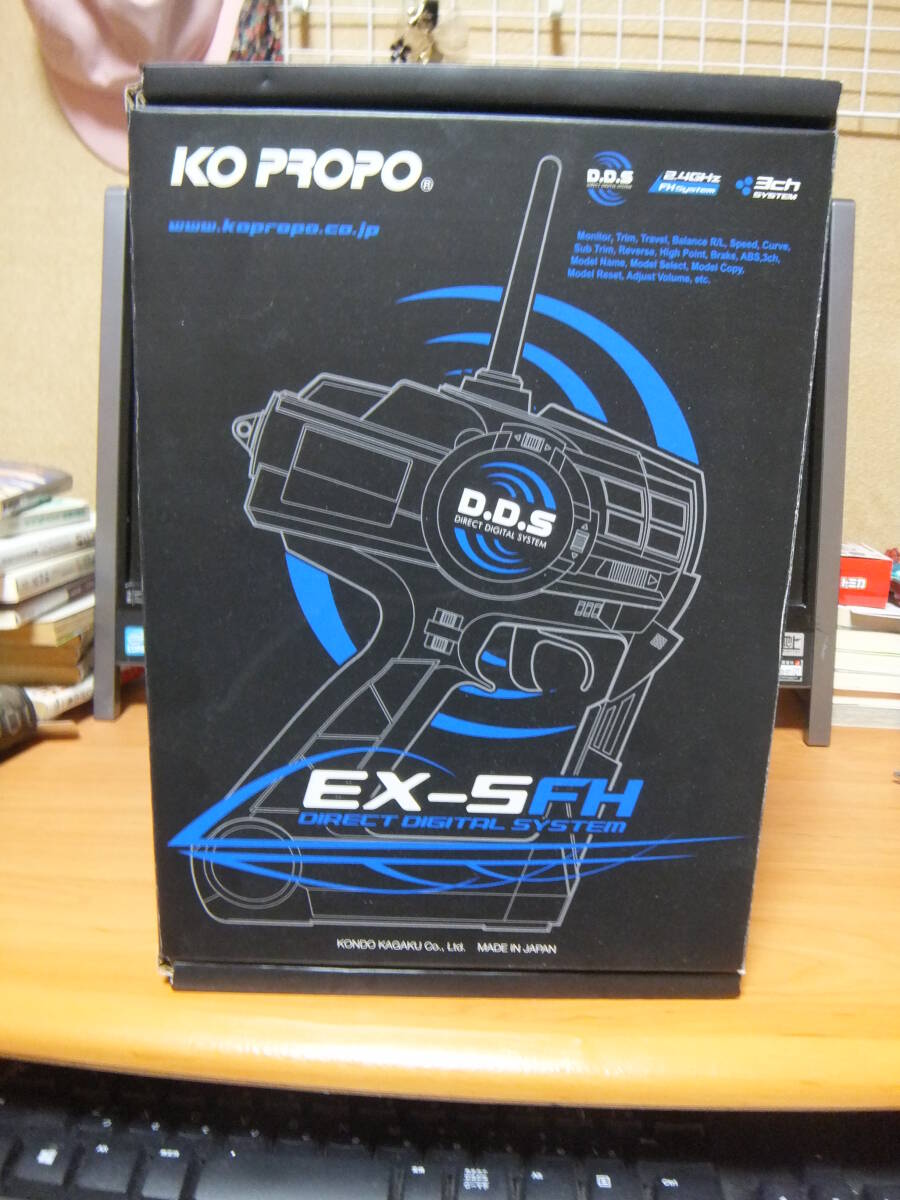 KO PROPO EX-5FH 受信機セット 2.4GHz 未使用品 近藤科学の画像1