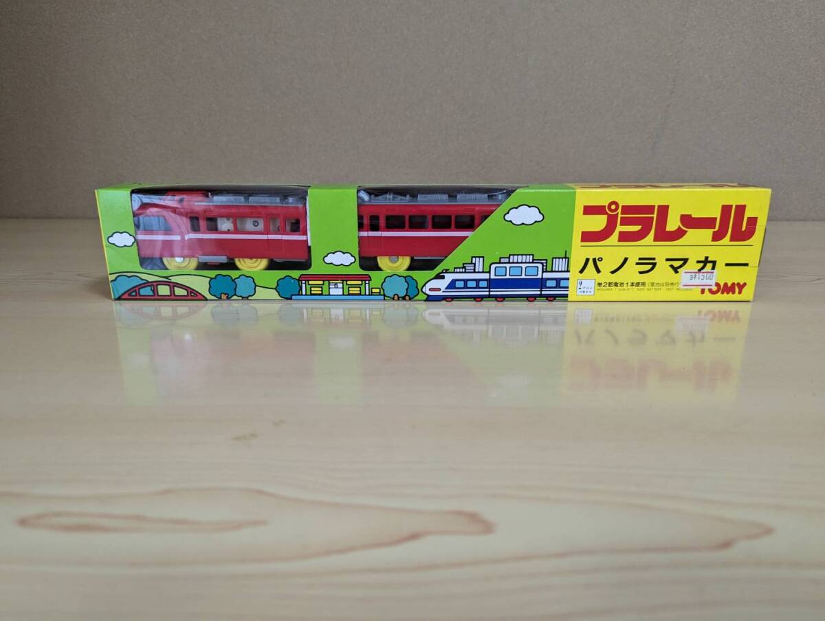  Showa era. Plarail dead stock panorama car Plarail 