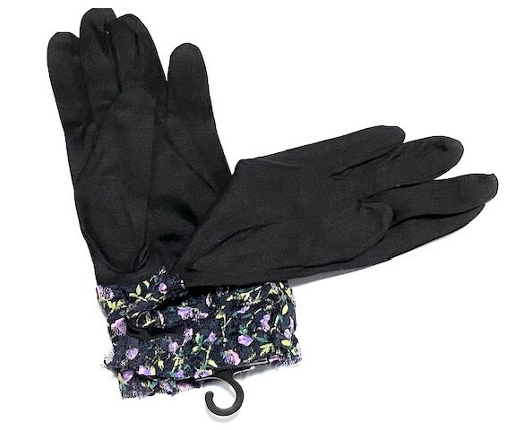【ANNA SUI】(NO.4895)アナスイ UV手袋 ブラック 日焼け・紫外線防止 接触冷感 未使用の画像4