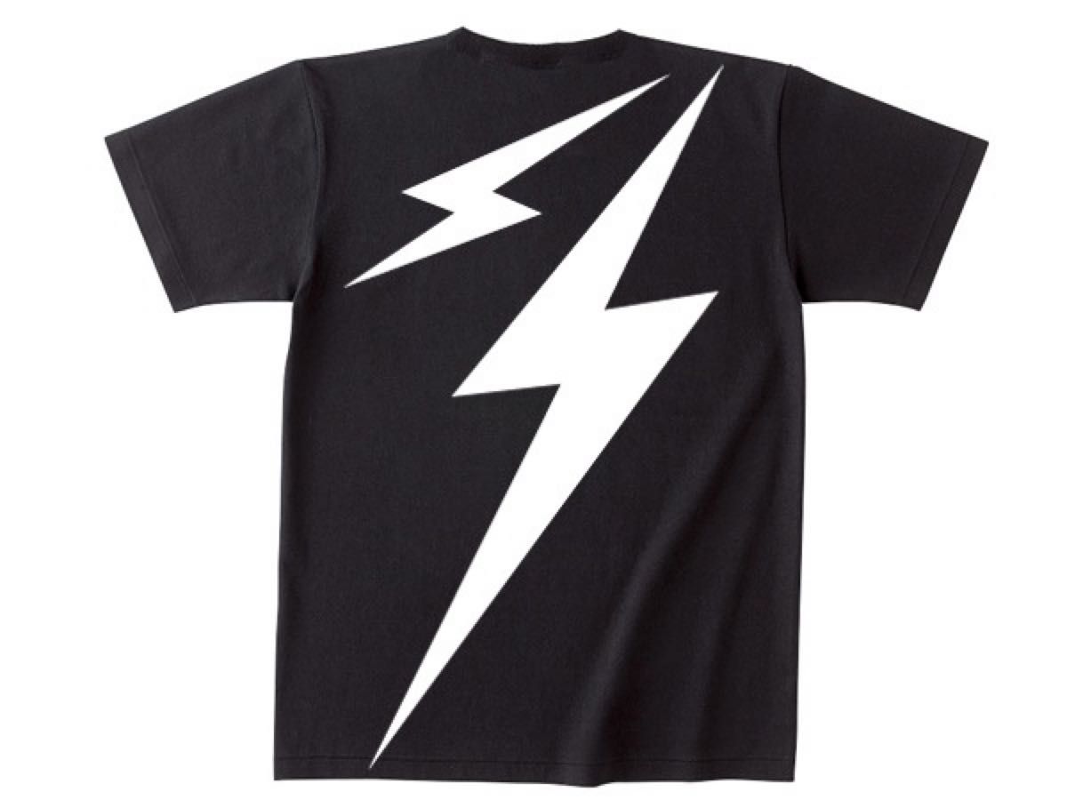 新品　LIGHTNING BOLT POCKET T-shirt （ライトニングボルトポケットTシャツバックプリント）BLACK