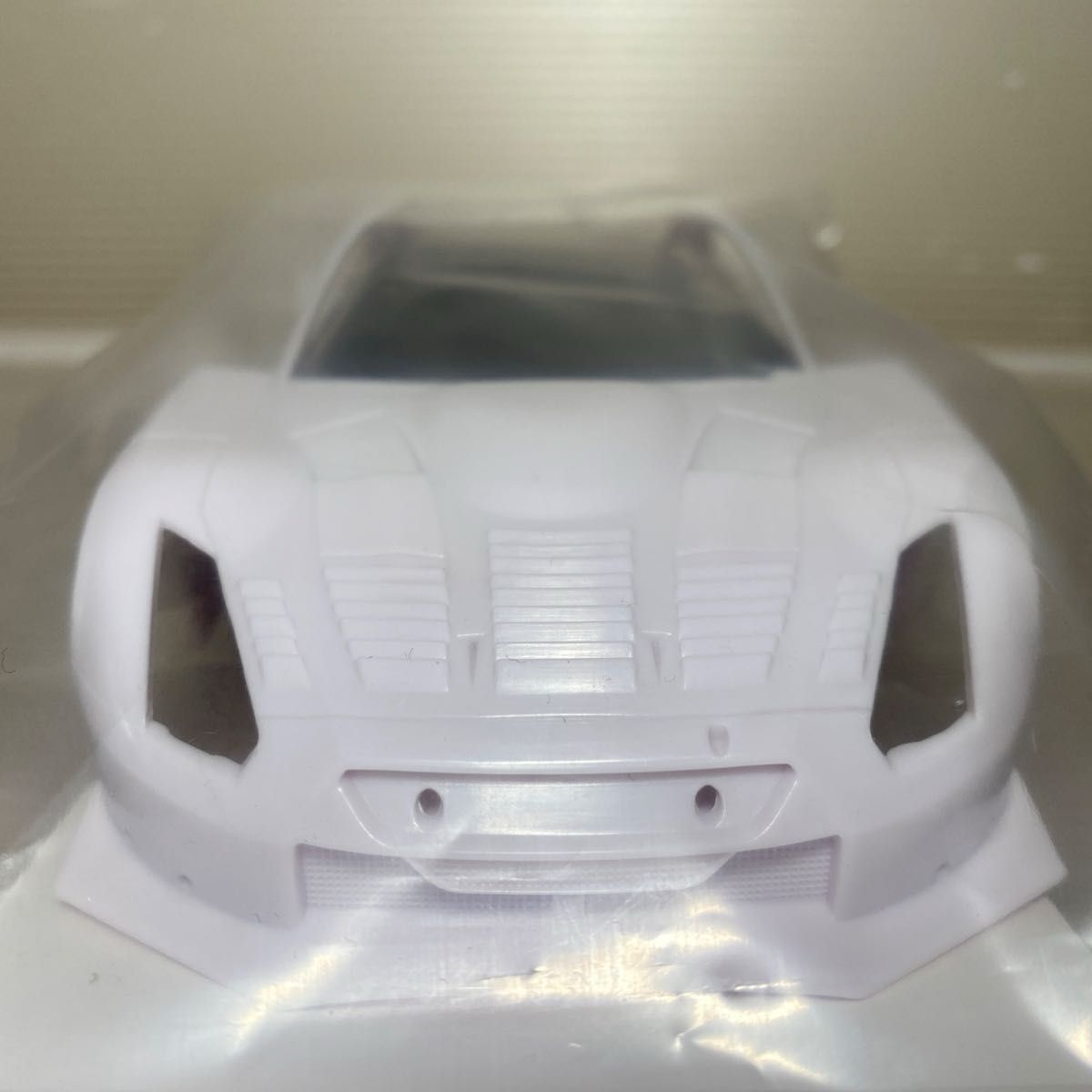 京商ミニッツMZN219 ニッサン GT-R GT500 2008 ホワイトボディ 京商ミニッツMZN219 ニッサン GT-R GT500 2008 ホワイトボディ
