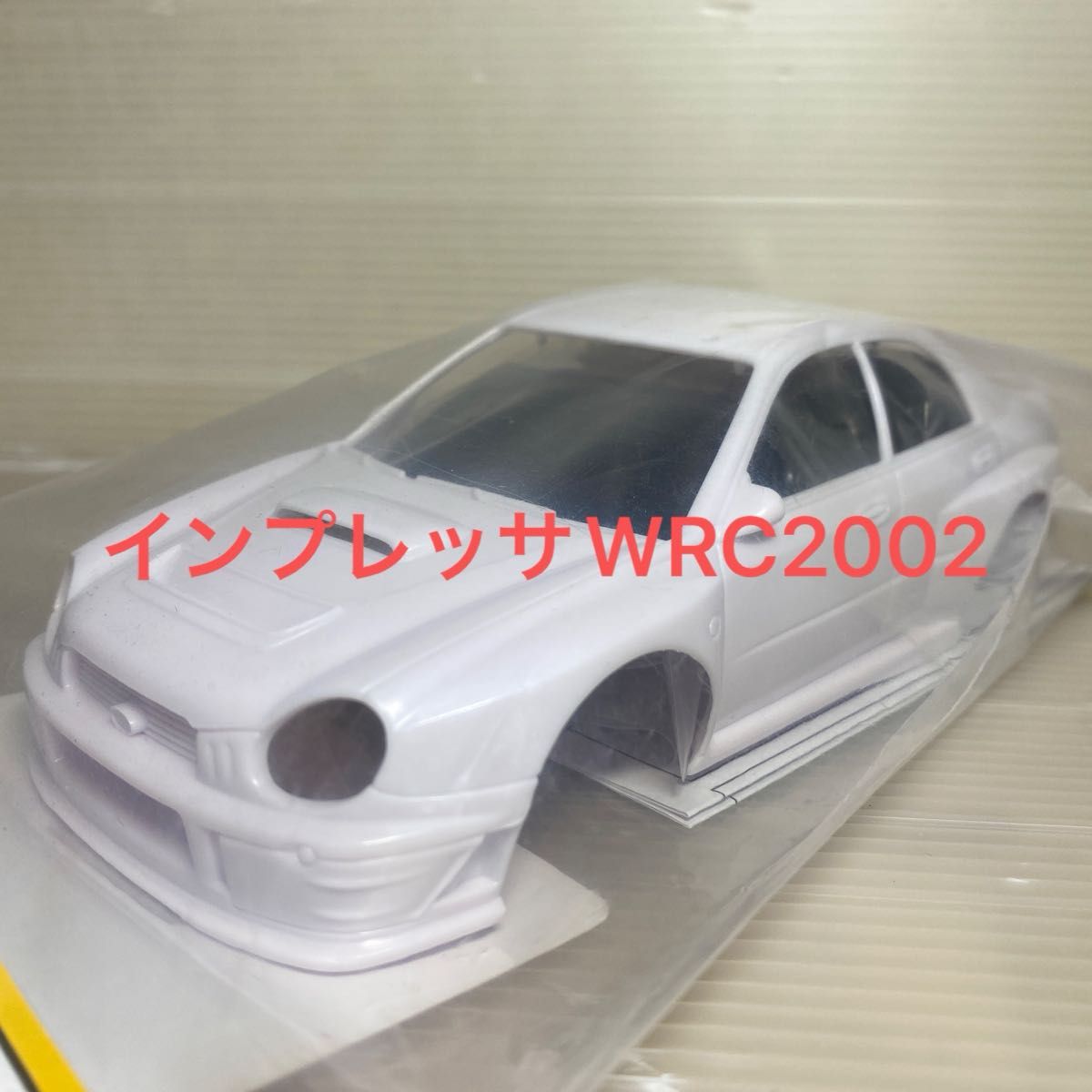 京商ミニッツImpreza WRC 2002 ホワイトボディセット未塗装ホイル付 MZN200