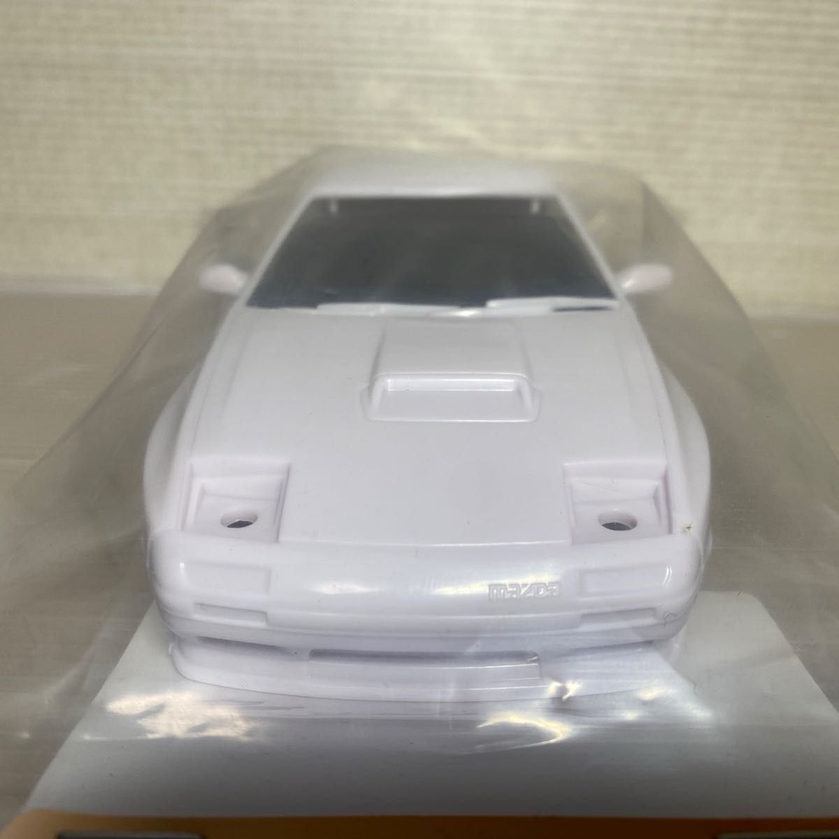 フルエアロ京商ミニッツマツダサバンナRX-7FC3Sホワイトボディセット（ホイール付/AWD）MZN213リトラクタブルライト3種