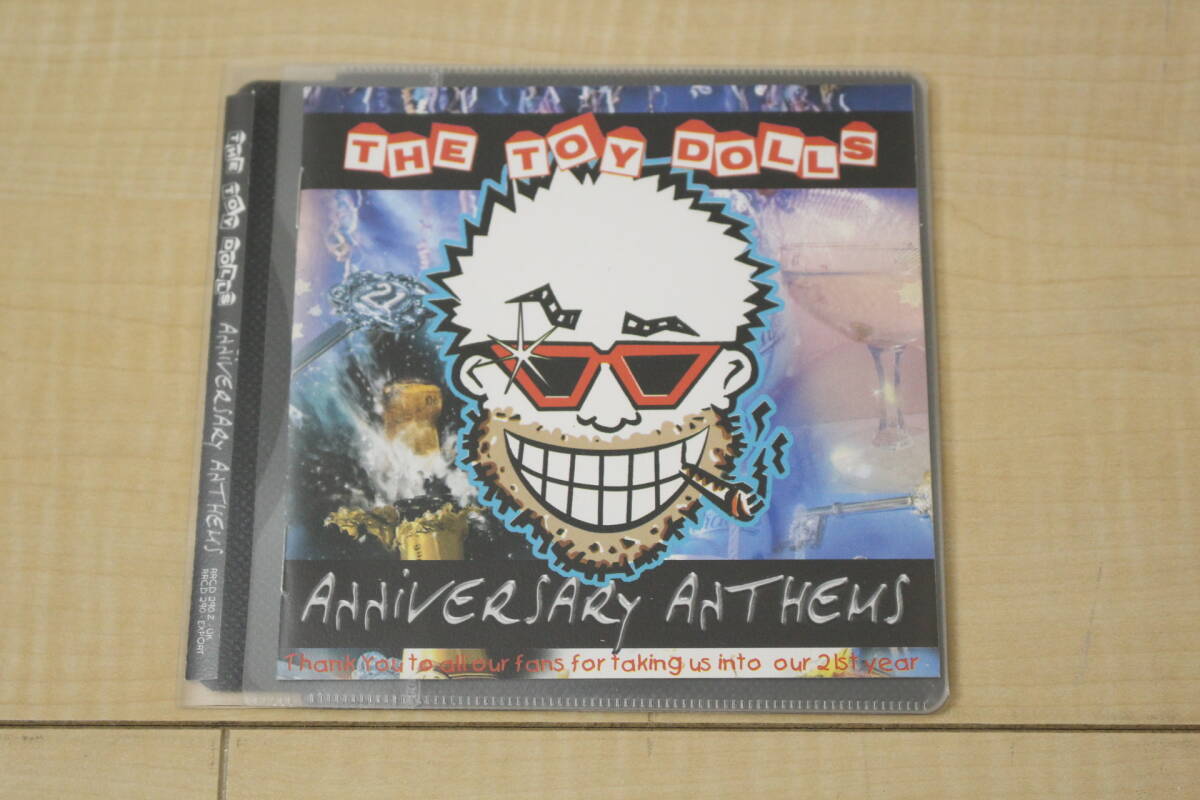 THE TOY DOLLS / ANNIVERSARY ANTHEMS CD 元ケース無し メディアパス収納_画像1