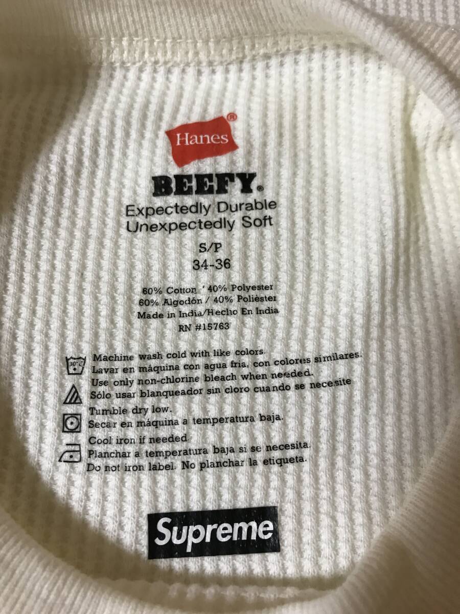 Supreme Hanes Thermal Crew (1 Pack) Sサイズ 試着のみ未使用 シュプリーム ヘインズ サーマル_画像8