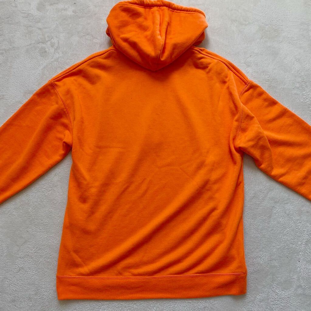 [ rare * highest peak ] LOEWE Loewe hole g ram leather patch . pocket pull over Parker f-ti orange men's M