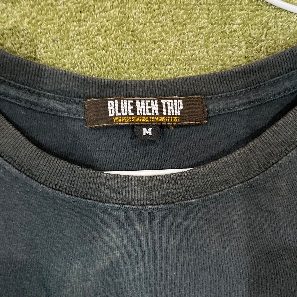 BLUE MEN TRIP ロンT メンズM【b】